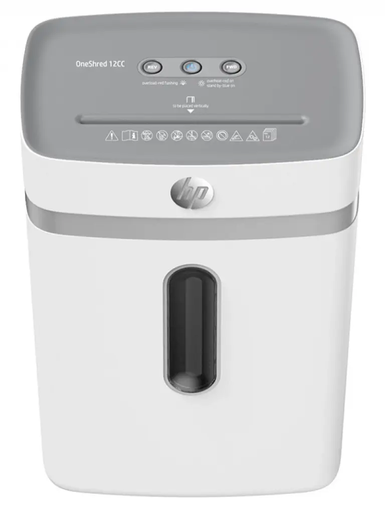 HP OneShred 12CC Cross-Cut Shredder