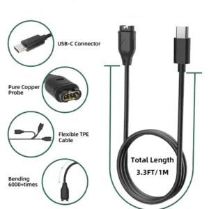 Garmin Watch Charging Cable