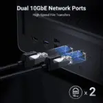 UGREEN CM752 NASync DXP6800 Pro 6-Bay Desktop NAS (Diskless)