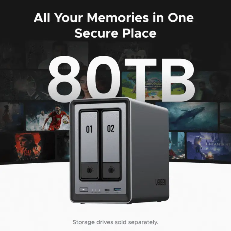 UGREEN CM670 NAS DXP2800 2-Bay Desktop (Diskless)