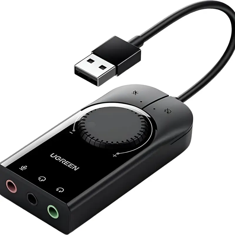 UGREEN CM129 USB Audio Adapter Stereo Sound Card