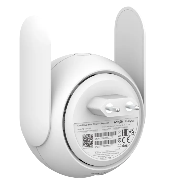 Ruijie RG-EW1200R 1200M Dual-band Mesh Wi-Fi Extender