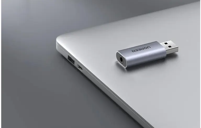 UGREEN CM383 USB-A to 3.5mm Audio Jack Sound Adapter