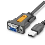 UGREEN CR104 USB to DB9 RS-232 Female Adapter Cable 1.5M