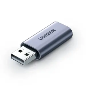 UGREEN CM383 USB-A to 3.5mm Audio Jack Sound Adapter