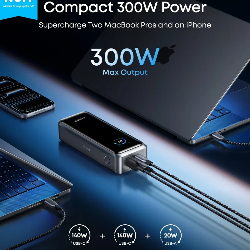 Anker Prime Power Bank (26000mAh, 300W)