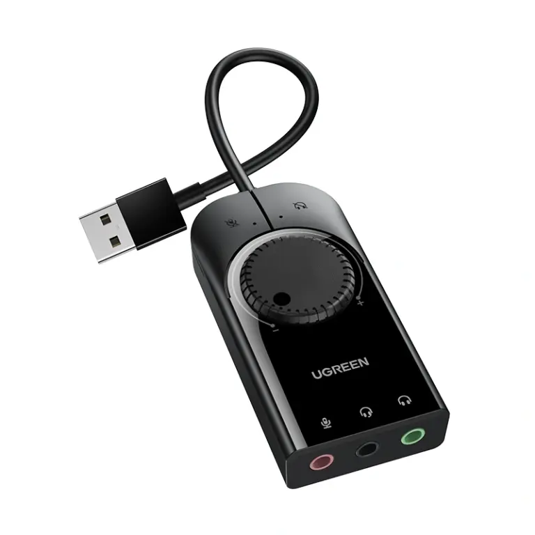 UGREEN CM129 USB Audio Adapter Stereo Sound Card