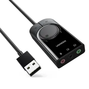 UGREEN CM129 USB Audio Adapter Stereo Sound Card