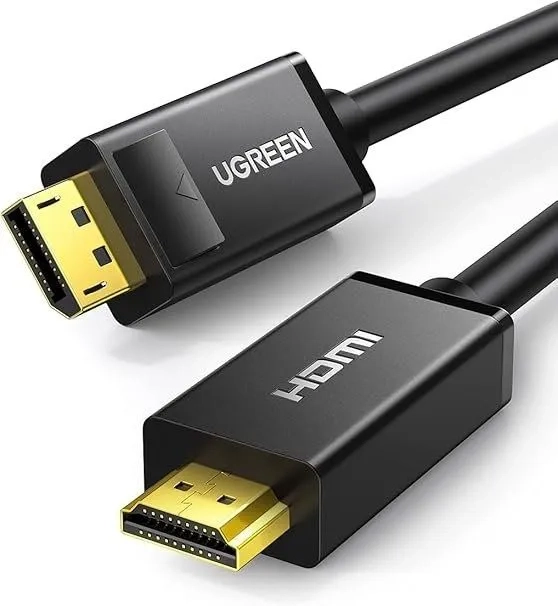 UGREEN DP101 Display Port Male To HDMI Male Cable 1.5M UGREEN DP101 Display Port Male To HDMI Male Cable 1.5M