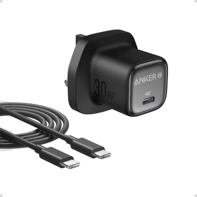 Anker Zolo Charger 30W, with 1m USB-C to USB-C Cable