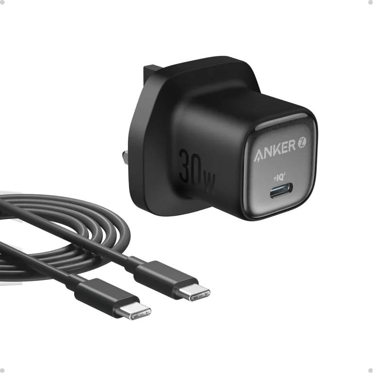 Anker Zolo Charger 30W, with 1m USB-C to USB-C Cable