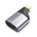 Vention Type-C to DP Adapter Gray Metal Type