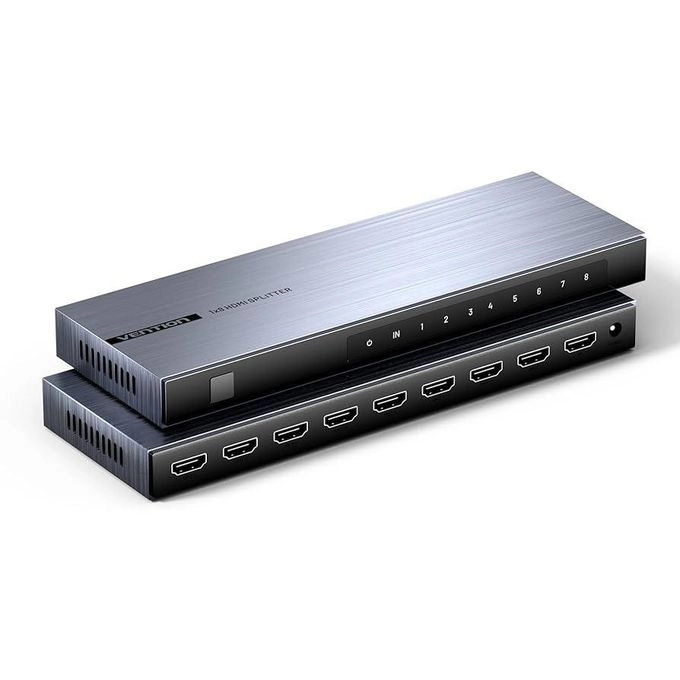 Vention 1 in 8 Out HDMI Splitter Black-VEN AKQB0