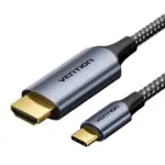 Vention Cotton Braided USB-C to HDMI Cable 1M