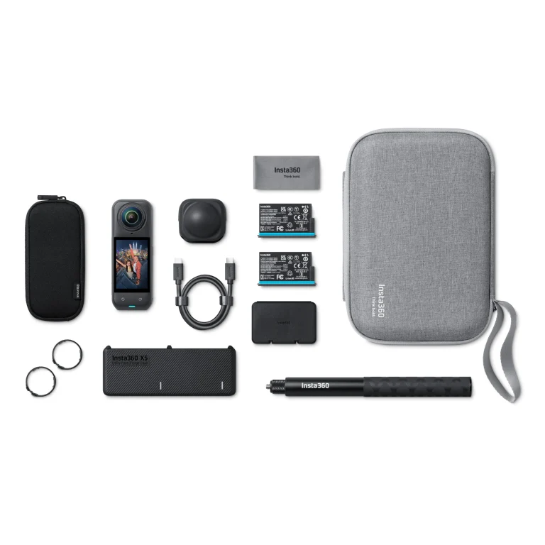 Insta360 X5 360 Action Camera Essentials Bundle