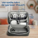 Promate Velvena Lightweight Tech Essential Organizer Pouch Bag