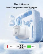 Anker Zolo Charger 30W, with 1m USB-C to USB-C Cable