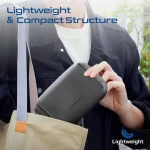 Promate Velvena Lightweight Tech Essential Organizer Pouch Bag