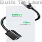 UGREEN NW112 Cat6 F/UTP Male To Female Ethernet 3M Extension