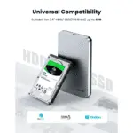 UGREEN CM300 2.5″ SATA External Hard Drive Enclosure
