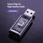 UGREEN CM383 USB-A to 3.5mm Audio Jack Sound Adapter
