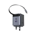 UGREEN Nexode Pro 100W GaN Pro Fast Charger with Retractable Cable X616