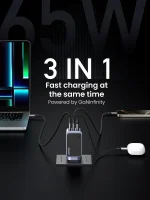 Ugreen Nexode S 65W 3-Port GaN Fast Charger