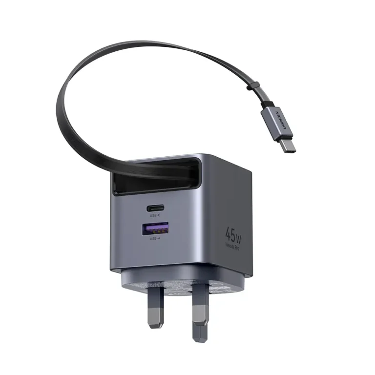 UGREEN Nexode Pro 45W GaN Pro Fast Charger with Retractable Cable