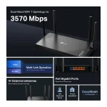 TP-Link Archer BE220 BE3600 Dual Band Wi-Fi 7 Router