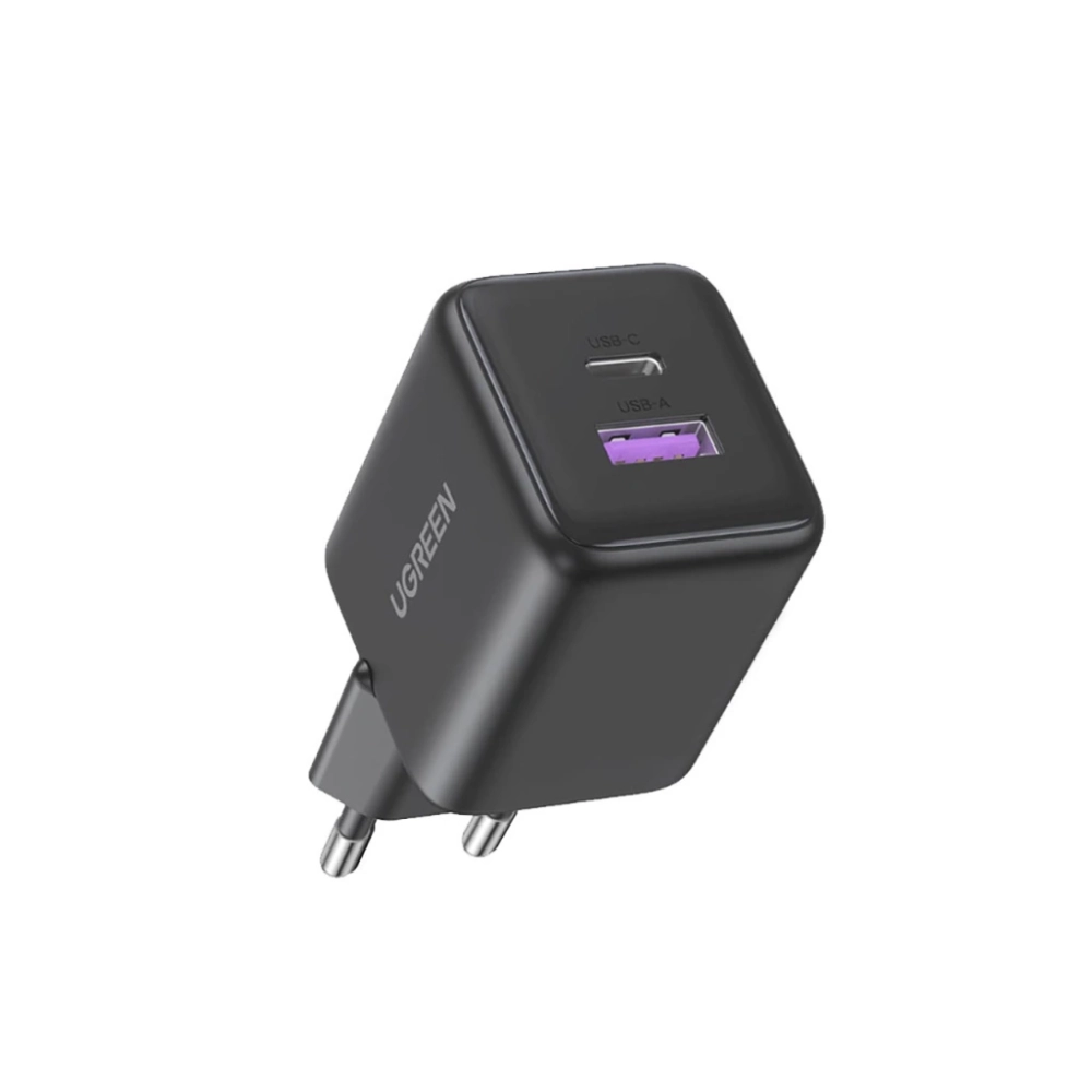Ugreen X516 30W GaN Wall Charger 1x USB-A 1x USB-C Ugreen X516 30W GaN Wall Charger 1x USB-A 1x USB-C