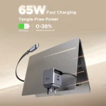 UGREEN Nexode Pro 65W GaN Pro Fast Charger with Retractable Cable