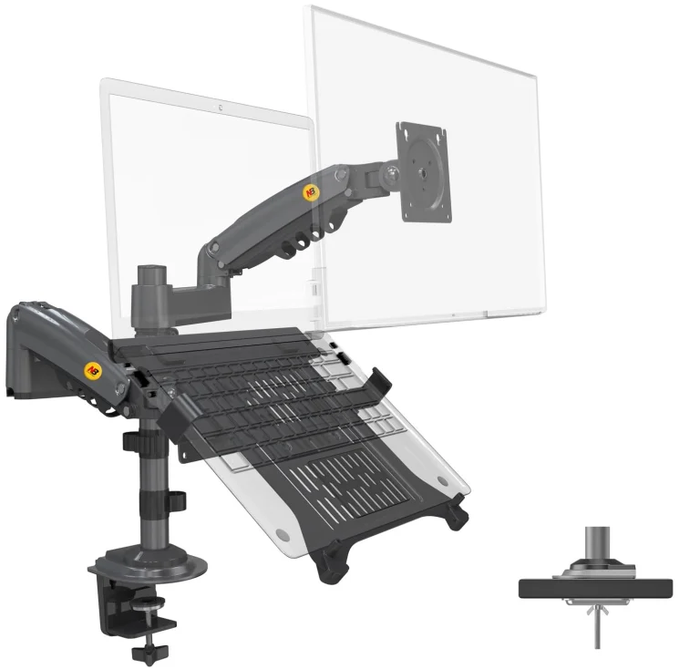 North Bayou Model-F160 Laptop Mount With Adjustable Tray