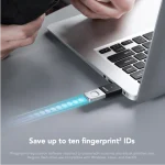 Lexar F35 256GB USB 3.0 Fingerprint Flash Drive