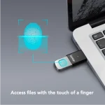 Lexar F35 256GB USB 3.0 Fingerprint Flash Drive