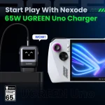 UGREEN CD361 Uno 65W 3-Port GaN Fast Charger