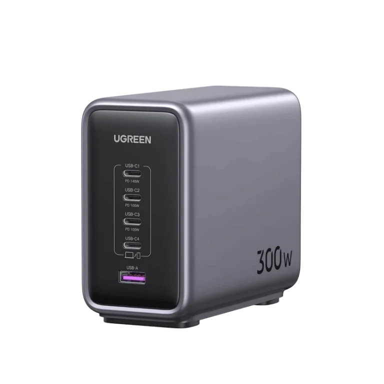 UGREEN CD333 Nexode 300W USB-C GaN Charger-5 Ports Desktop Charger
