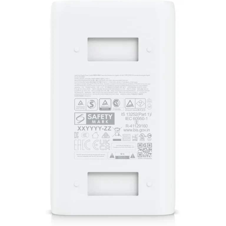 Ubiquiti U-PoE++ PoE, 60W, 48V, 1.25A