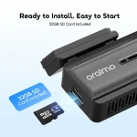 Oraimo VisionRide Lite 2K HD Recording Safe Guard Car Corder
