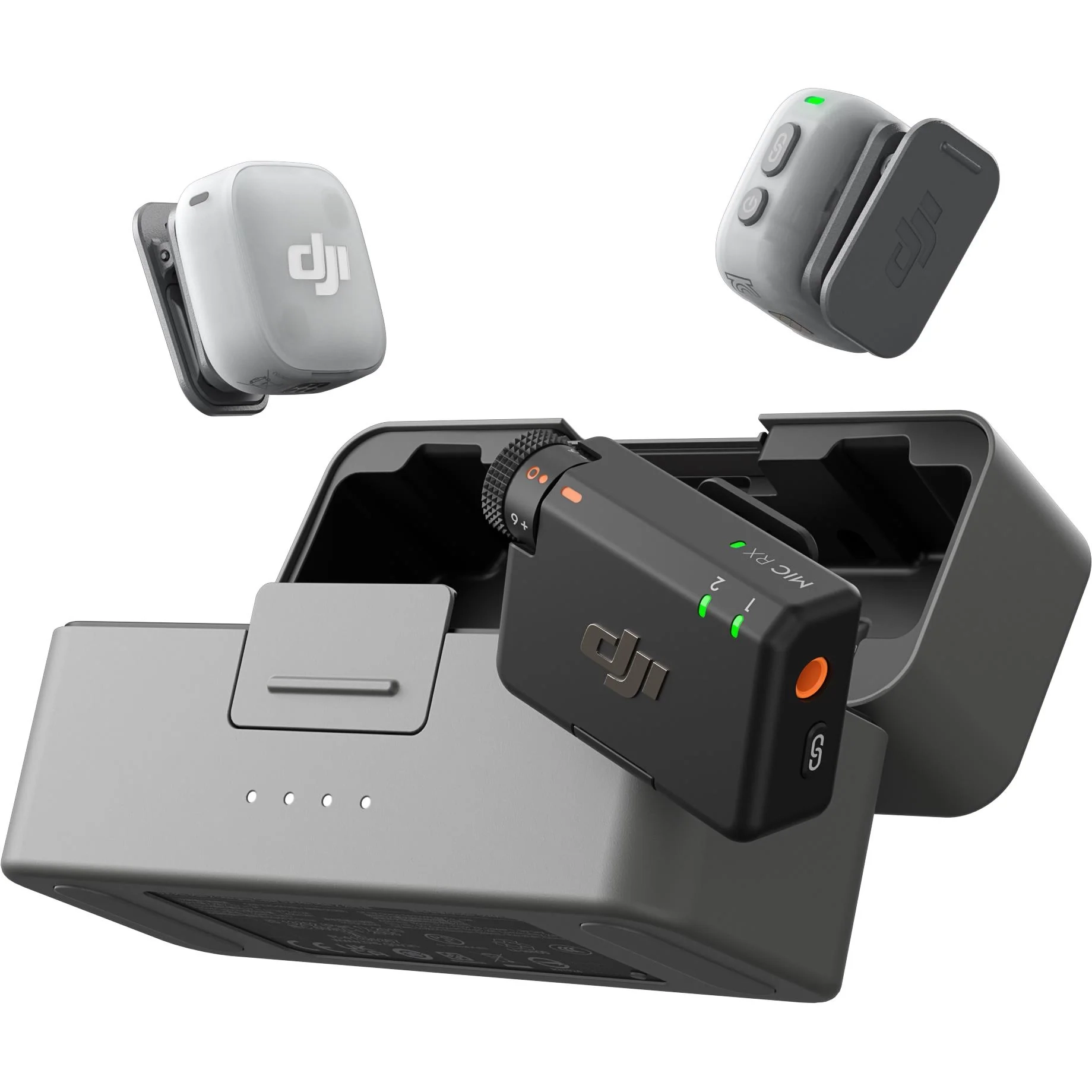 DJI Mic Mini 2 (2 TX + 1 RX + Charging Case) DJI Mic Mini 2 (2 TX + 1 RX + Charging Case)