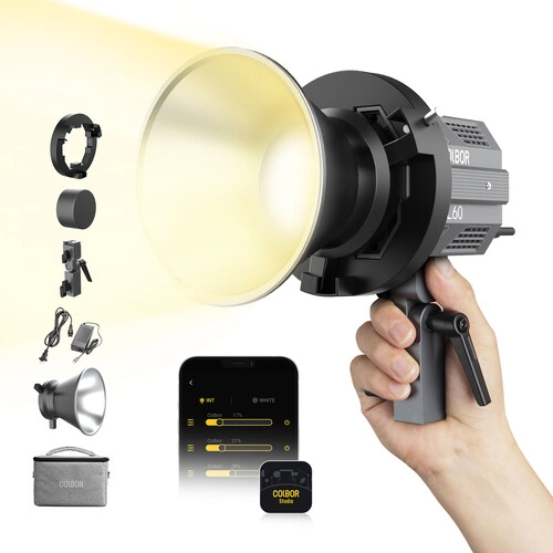 Colbor CL60 65W Bi-Color COB LED Video Light