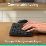 Logitech MK250 Bluetooth Wireless Mouse and Keyboard Combo