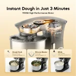 Oraimo OminiMix 6 Speeds Durable All Metal Gears Stand Mixer