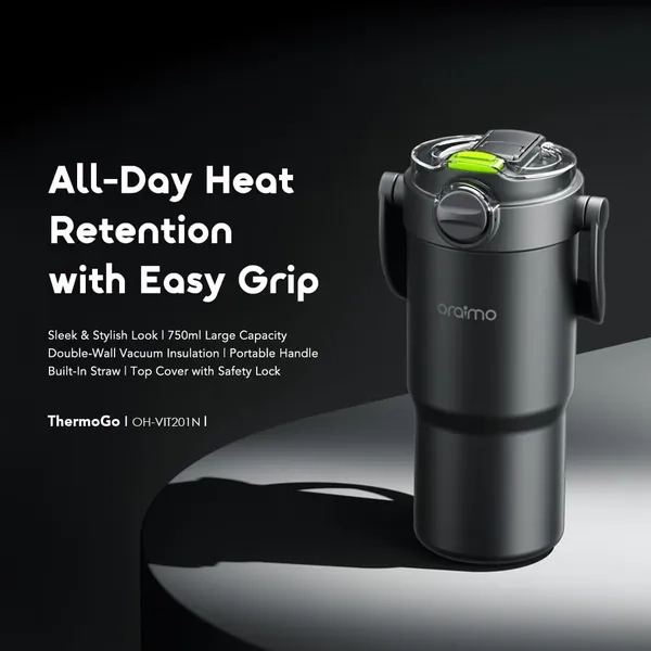 Oraimo ThermoGo OH-VIT201N 750ml Stainless Steel Insulated Thermos