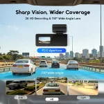 Oraimo VisionRide Lite 2K HD Recording Safe Guard Car Corder