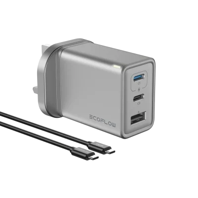 EcoFlow RAPID 65W GaN Charger with 100W Cable