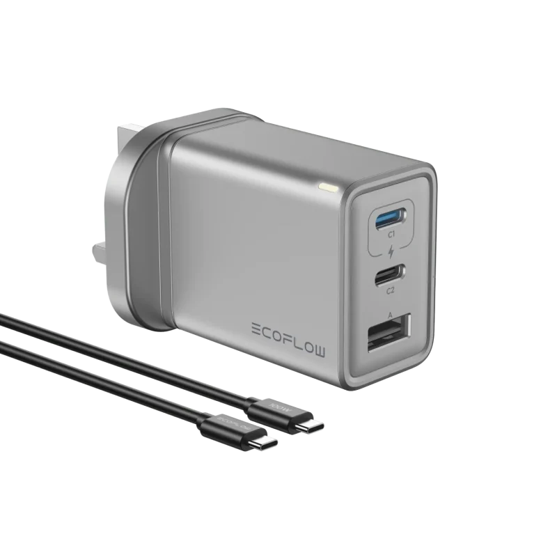 EcoFlow RAPID 65W GaN Charger with 100W Cable
