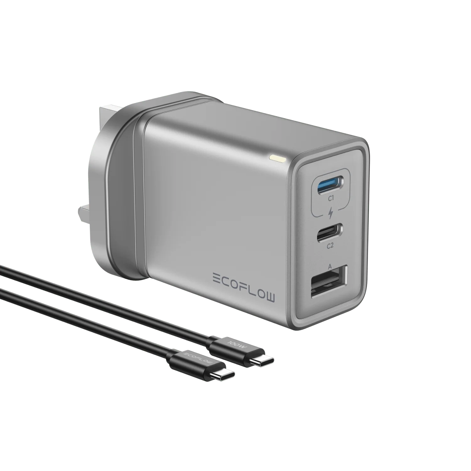 EcoFlow RAPID 65W GaN Charger with 100W Cable EcoFlow RAPID 65W GaN Charger with 100W Cable