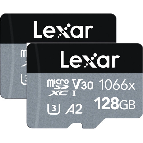 Lexar 128GB 160 Mb/s Professional 1066x UHS-I microSDXC Memory Card