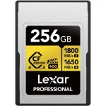 Lexar 256GB 1800/1650MB/S GOLD CFexpress 4.0 Type A Memory Card