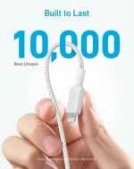 Anker 322 USB-C to Lightning Cable (3ft) Nylon Braided